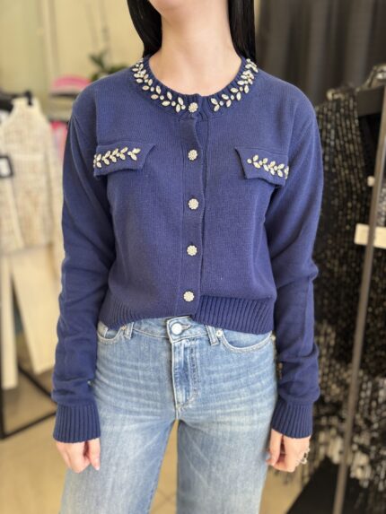 Cardigan con Strass Le Streghe
